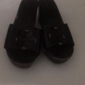 Tory birch open toe shoes